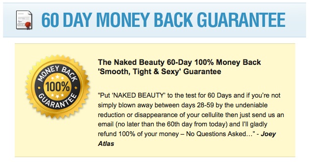 Sexy Results 60 Day Money Back Guarantee
